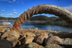 Blick auf dem Edersee