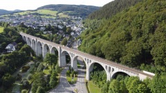 Viadukt Willingen aus der Vogelperspektive