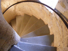 Turmtreppe St Johannis Kirche Adorf