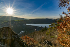 Blick auf den Diemelsee