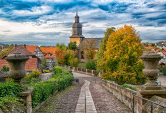 Blick auf Bad Wildungen