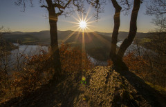 Blick auf den Diemelsee