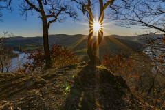 Sonnenuntergang am See