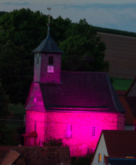 Lütersheimer Kirche anlässlich 900 Jahre Lützen