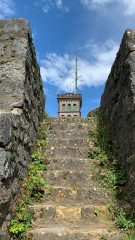 Steintreppe auf dem Eisenberg
