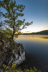 Sonnenuntergang am Edersee