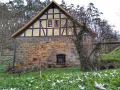 Frühling an der Wasserkunst in Landau