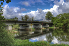 Brücke über die Eder in Mehlen