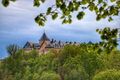 Blick auf Schloss Waldeck