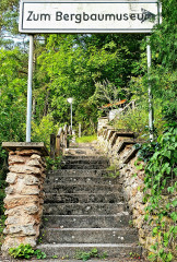 Treppe zur Historie