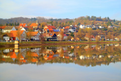 Spiegelung von Waldecker Steine