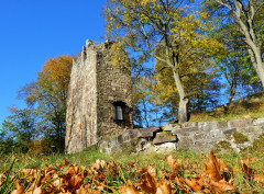 Die Itterburg im Herbst